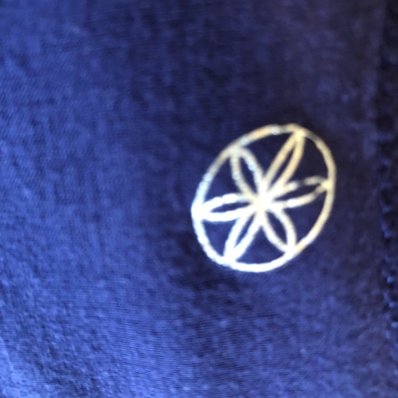 New Gaiam Floral Reversible Knit Sleeveless Tank Dress Size M - Picture 6 of 6